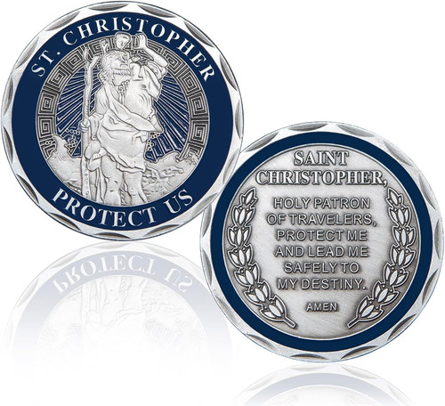 Christopher coin religious - st,