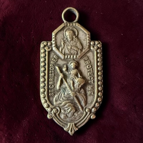 Christopher pendant medal - st,