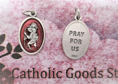 Saint christopher red - christopher,