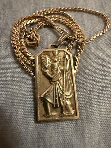 Vtg saint christopher protect - saint,