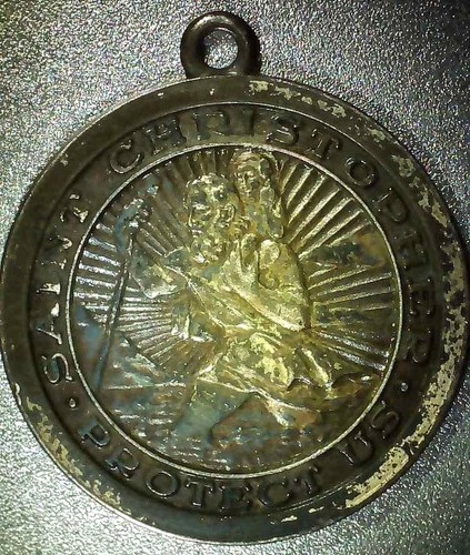 Vintage sterling silver - sterling, saint
